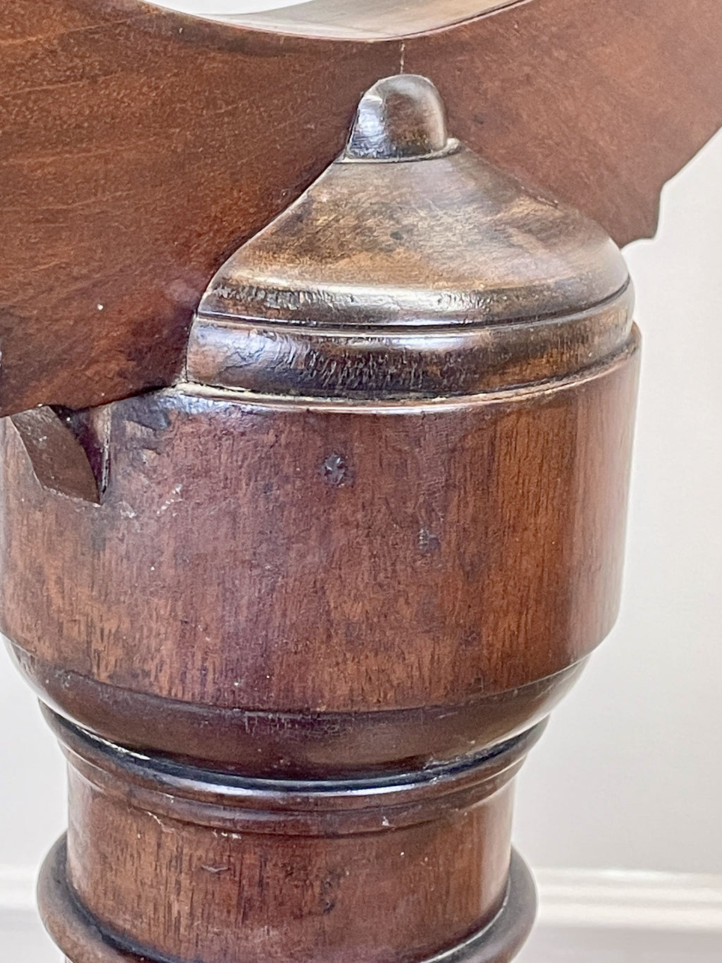 Large antique Chippendale style cheval mirror with tilting oval plate and brass lion feet, perfect statement mirror for Georgian cottage interior