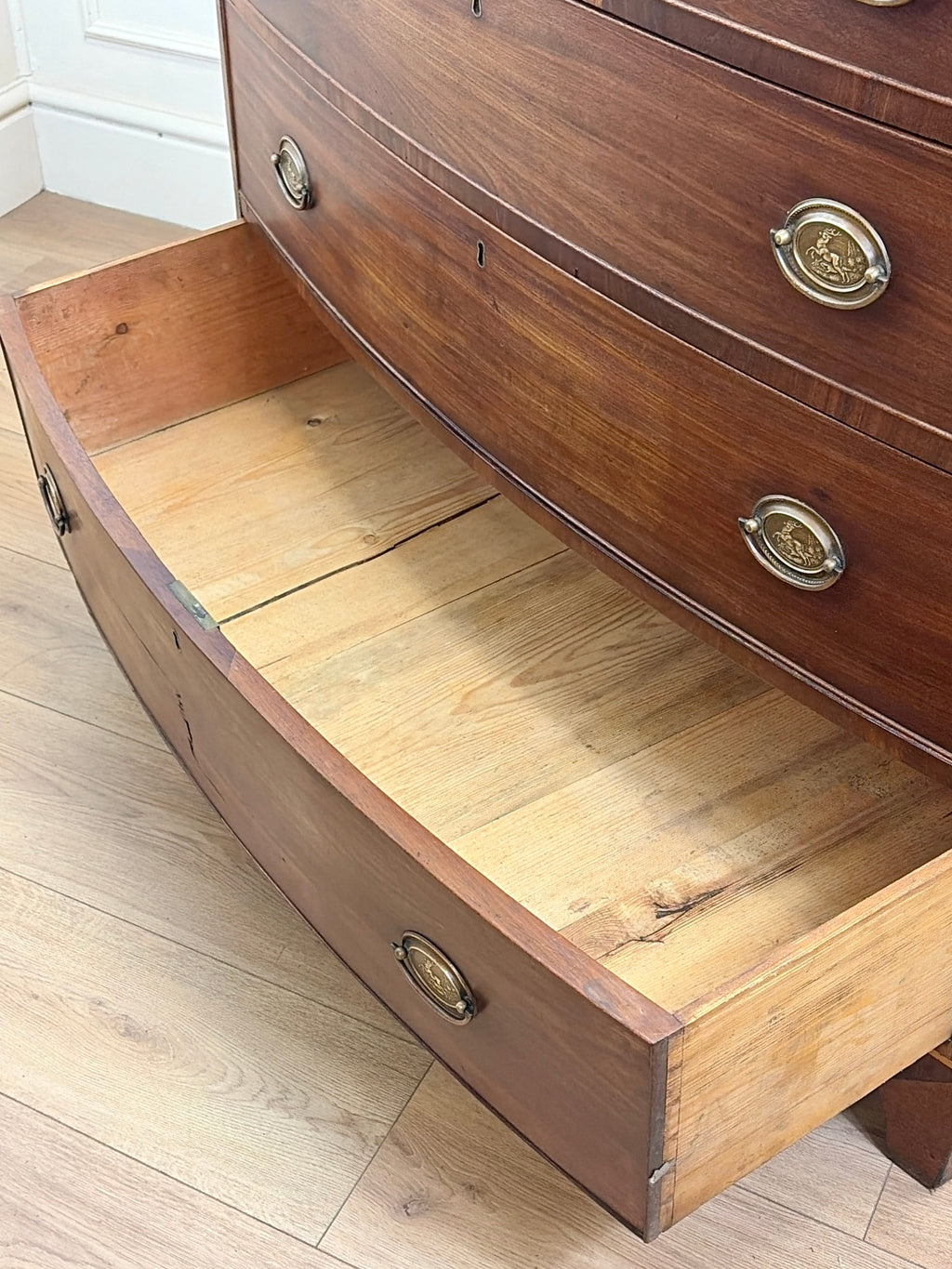 Antique Regency chest of drawers for country furniture and cottage interiors