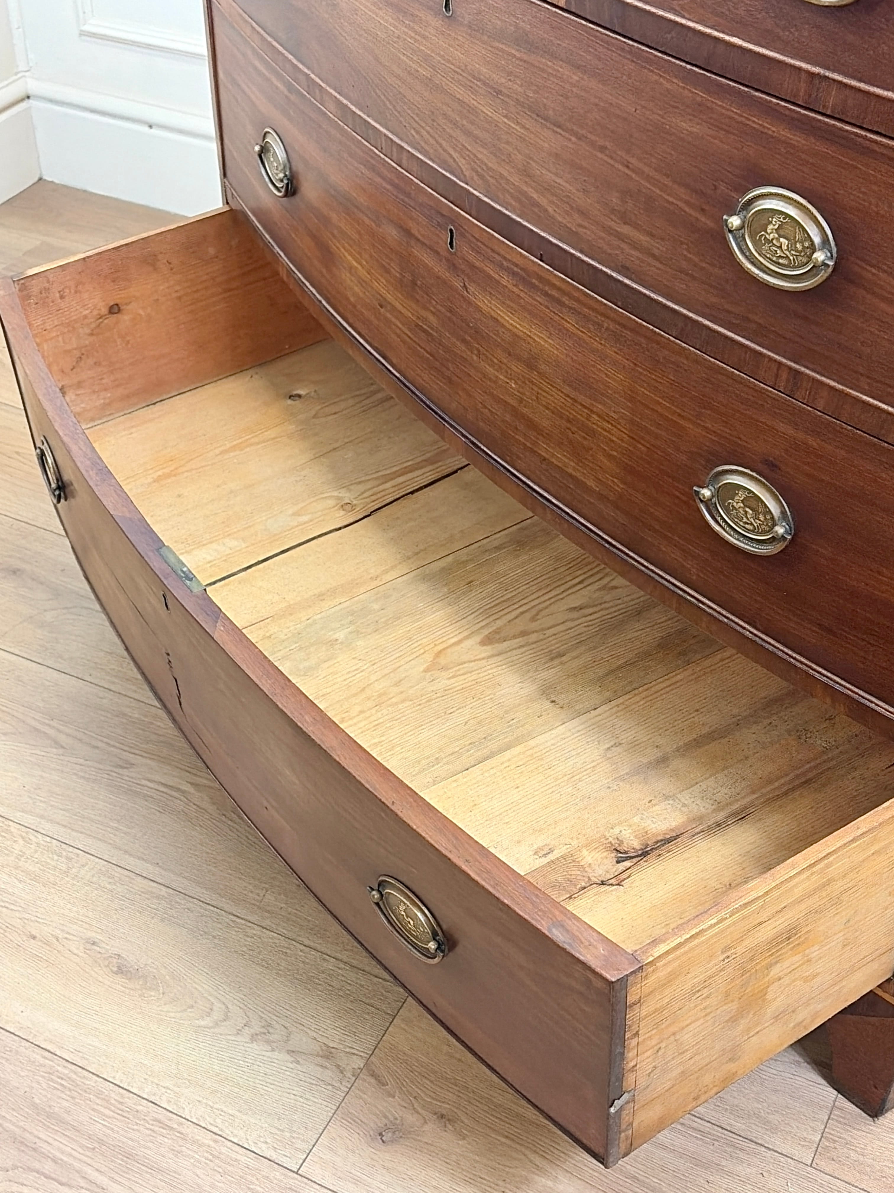 Antique Regency chest of drawers for country furniture and cottage interiors