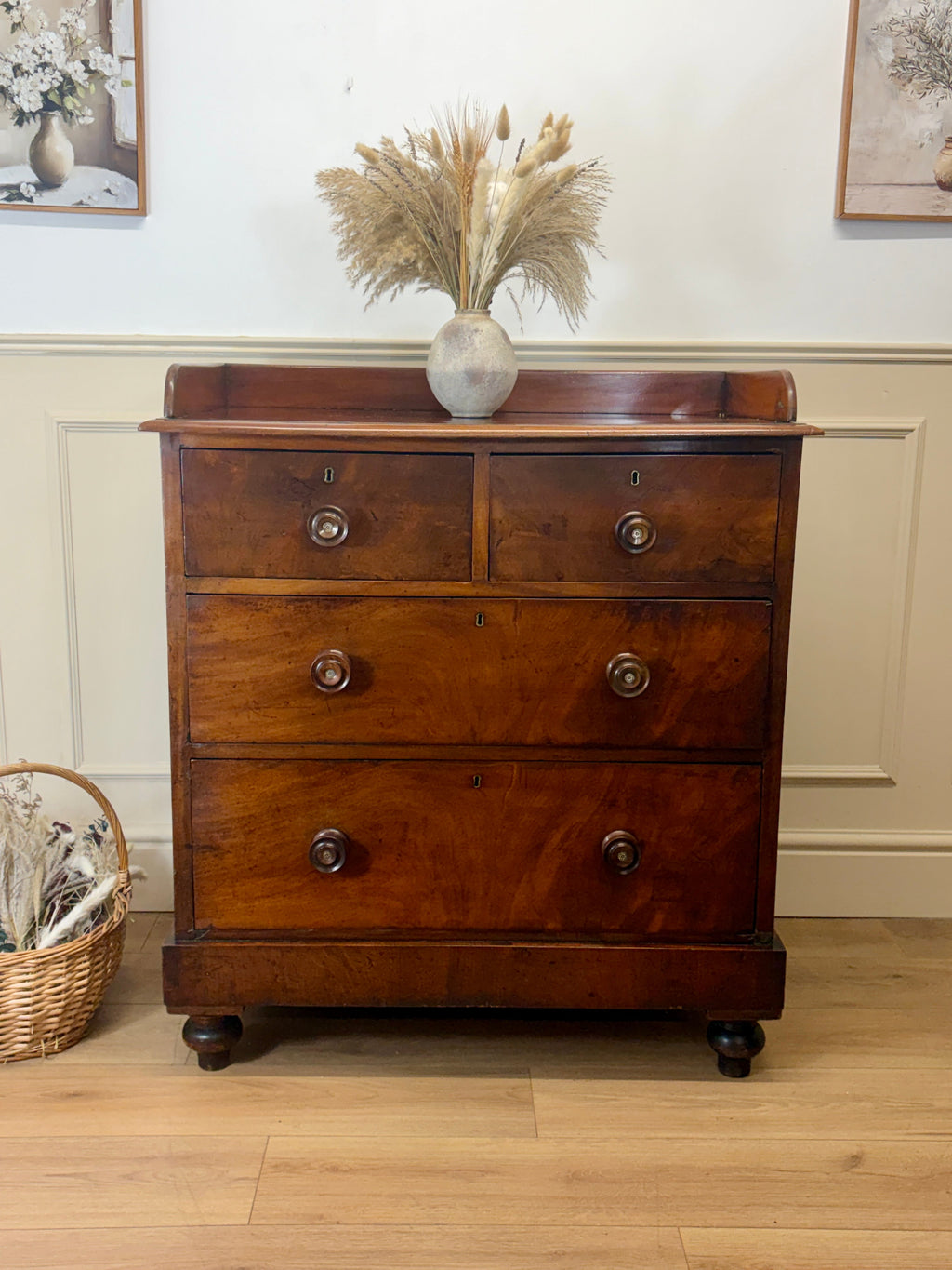 Antique Mahogany Chest of Drawers