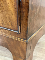 ntique Regency mahogany bowfront chest of drawers with two short over three long drawers, ideal chest of drawers for bedroom in a cottage interior.