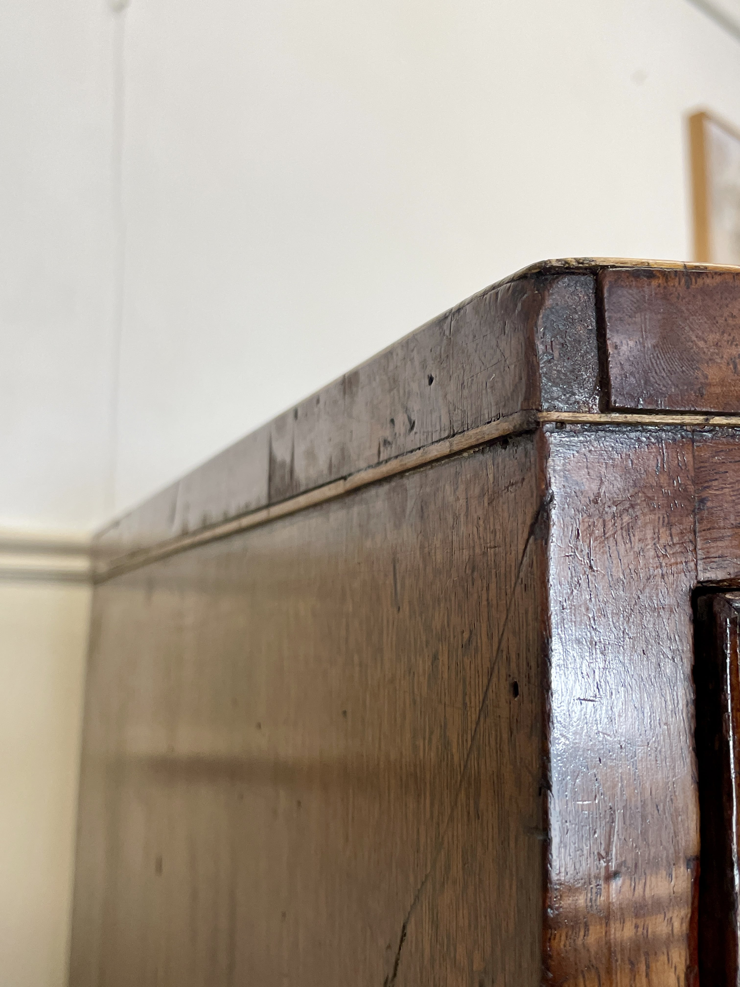 Antique Regency Mahogany Bowfront Chest of Drawers