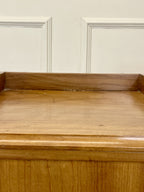 Antique Satin Birch Bedside Pot Cupboard