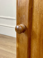 Antique Satin Birch Bedside Pot Cupboard