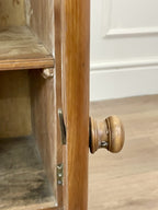 Antique Satin Birch Bedside Pot Cupboard