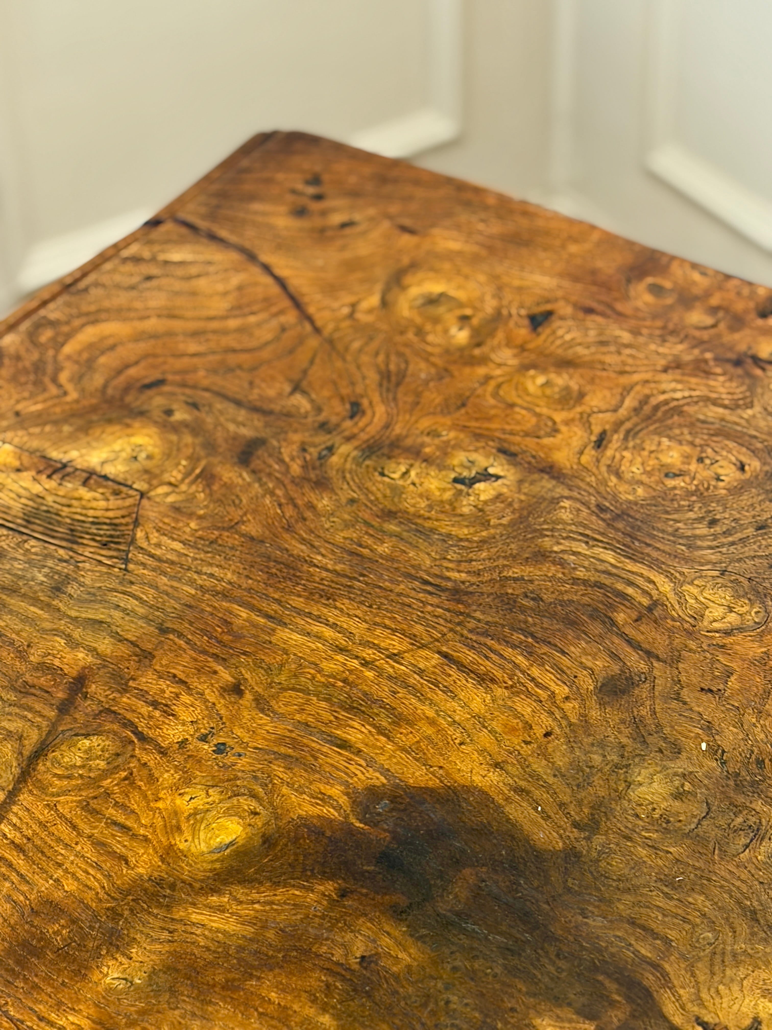 Close-up of a wooden surface with a natural grain pattern