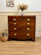 Antique Small Georgian Mahogany Chest of Drawers