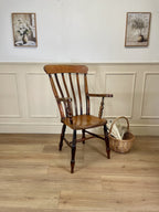 farmhouse arm chair